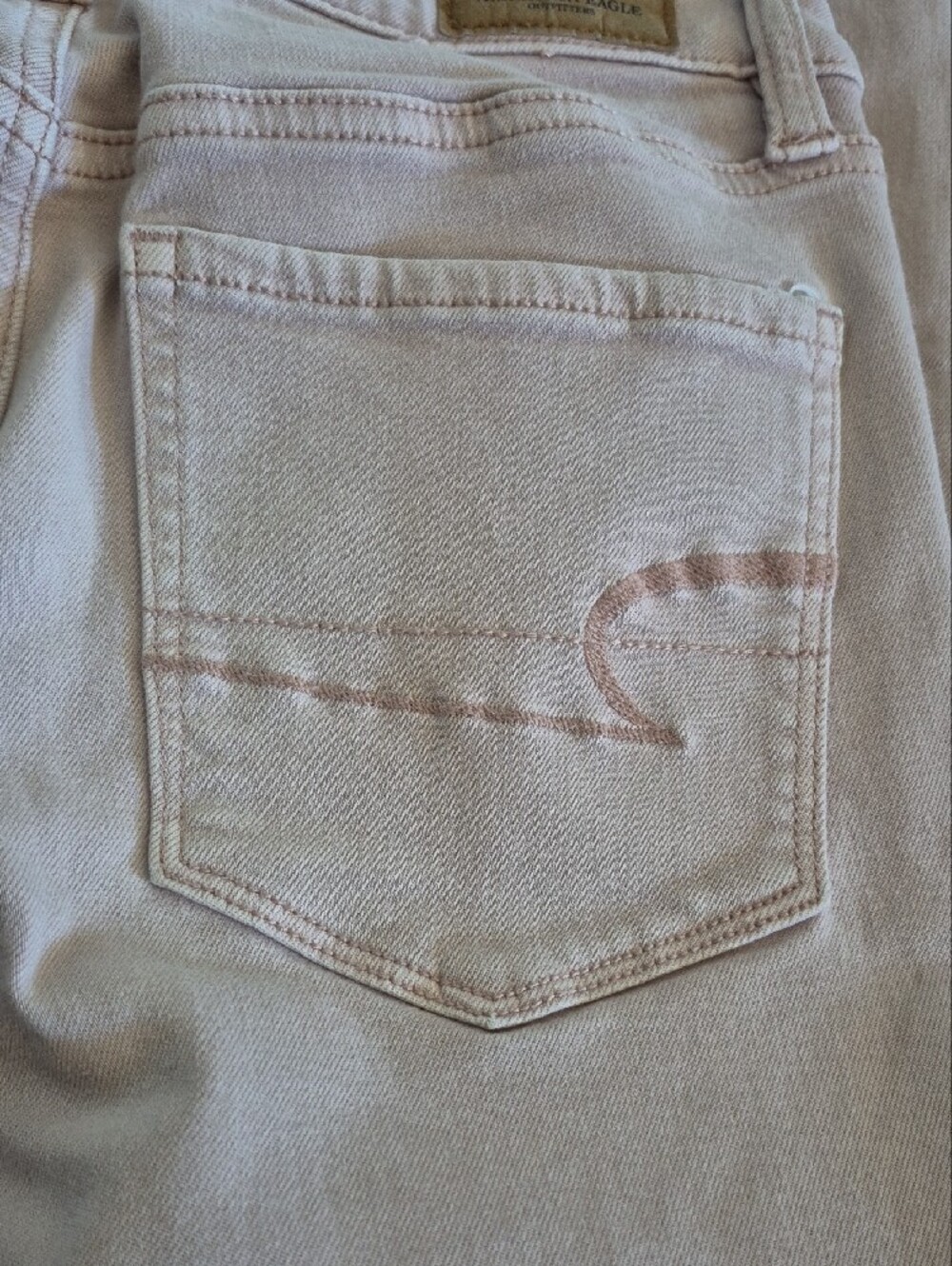 American Eagle Outfitters Skinny Jeans in Dusty Mauve - Picture 5 of 7